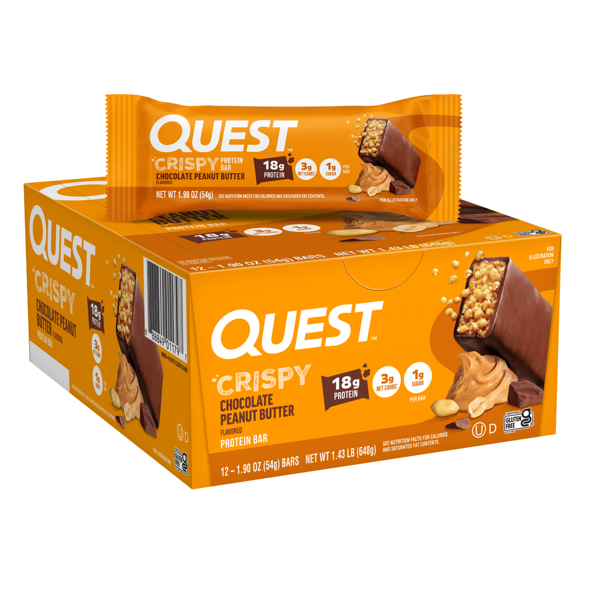 chocolate-peanut-butter-crispy-hero-protein-bars-k2 400095_QN_USA_Pkg_Crispy_ProteinBar_CPB_12ctCarton_3D_Composite_Force.png